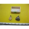 Image 1 : ROSE QUARTZ STERLING PENDANT & COFFEE JASPER PENDANT