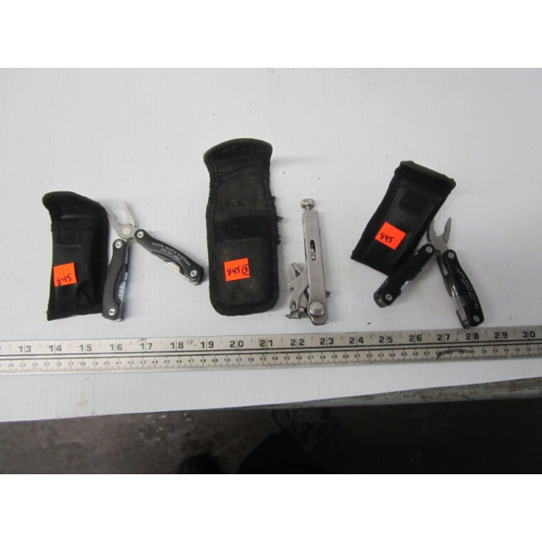 2 MULTI TOOLS & BROKEN MULTI TOOL