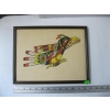 Image 1 : 1920s PAINTED NATIVE ART FROM RESIDENTIAL SCHOOL IN ALERT BAY