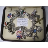 Image 3 : SILVER .925 CHARM BRACELET W/ASST. CHARMS, 40G