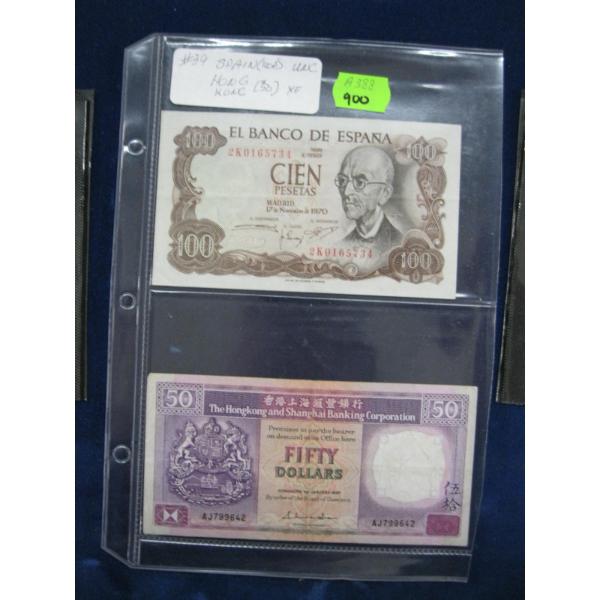 COLLECTOR BILLS: JAPANESE, JAMAICA,ETC.