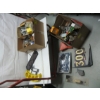 Image 1 : 2 BOXES OF MISC. ELECTRICAL, SOLAR PANEL, TROWELS, DRILL BITS, ETC.