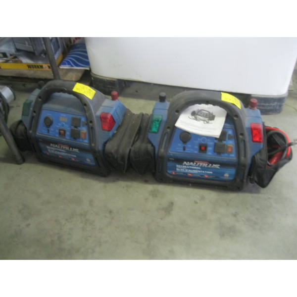 2 "AS IS" NAUTILUS POWER PACKS