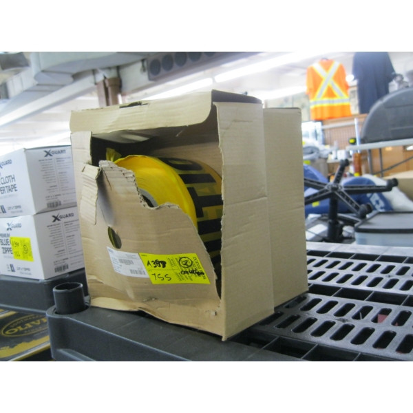 2 BOXES OF CAUTION TAPE