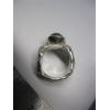 Image 5 : LADIES .925 SILVER BLUE STONE RING, 21G - SZ 8.5
