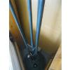 Image 5 : 2 METAL W/GLASS SHADE TALL LAMPS