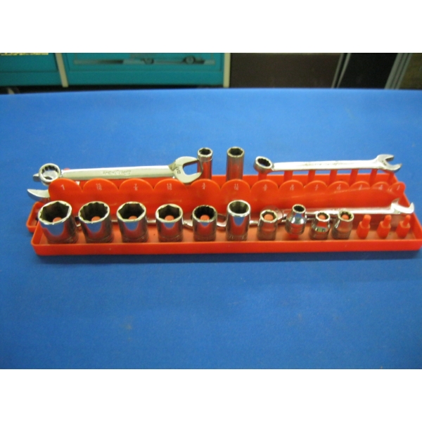 SNAP ON 3/8" SOCKETS, WRENCHES