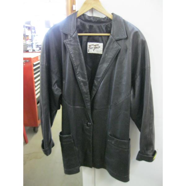 SZ L OR XL LEATHER FURTOWN LTD JACKET