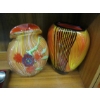 Image 1 : 2 ITALIAN GLASS VASES
