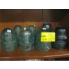 Image 1 : 7 VINTAGE INSULATORS