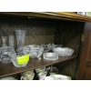 Image 2 : ASST. CRYSTAL: VASES, DECANTER, GLASSES, ETC.