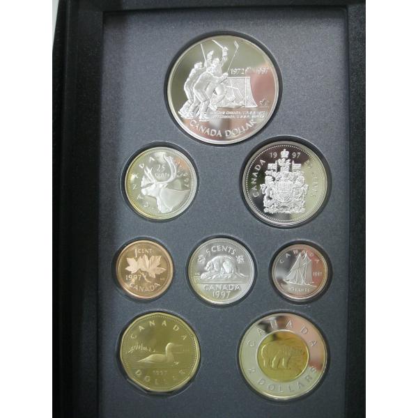 1997 CDN COIN SET - $1 COIN IS 92.5% SILVER