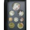 Image 1 : 1997 CDN COIN SET - $1 COIN IS 92.5% SILVER