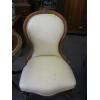 Image 1 : UPHOLSTERED BALLOON BACK NURSING CHAIR
