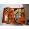 Image 3 : ORANGE TACKLEBOX W/CONTENTS, A COOLER BAG & SMALLER TACKLEBOX W/CONTENTS