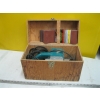 Image 6 : WOODEN BOX W/MAKITA BELT SANDER