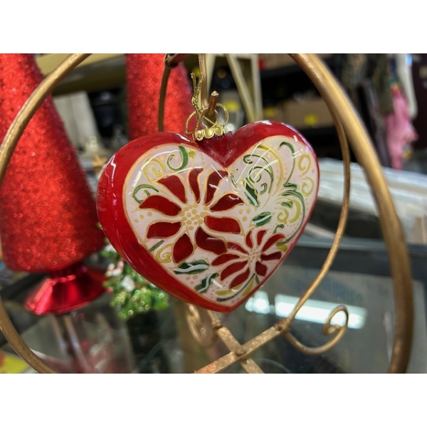 12 HANDPAINTED CHRISTMAS TREE ORNAMENTS
