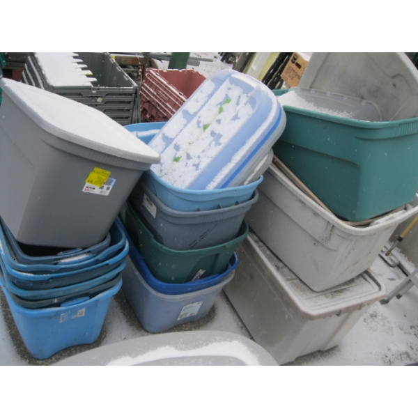 PLASTIC STORAGE CONTAINERS