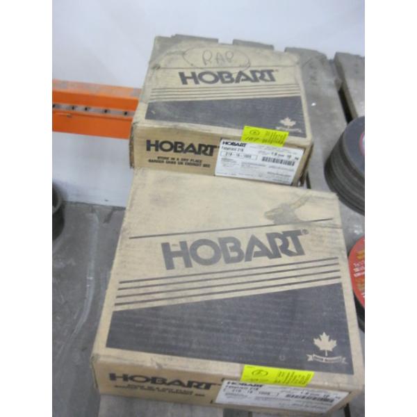 2 BOXES OF HOBART FLASH SHIELD 21B WELDING WIRE