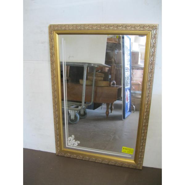GOLD FRAMED MIRROR