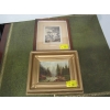 Image 1 : 2 FRAMED PICTURES - 1 ORIGINAL
