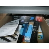 Image 2 : 2 BOXES OF MISC. HO GAUGE TRAIN ACCESS., TRACK, BUILDINGS, TRANSFORMER, CARS, ENGINES, ETC.