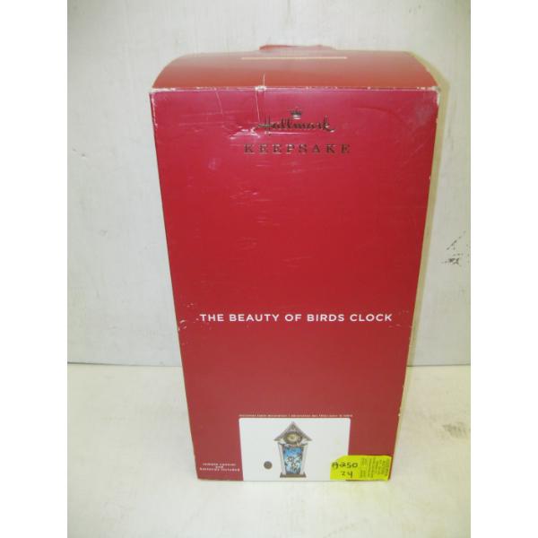 HALLMARK KEEPSAKE BIRD CLOCK IN BOX