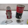 Image 2 : COLLECTABLE ITEMS - MINI GAS PUMP, KEYCHAINS, ETC.