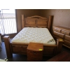 Image 1 : QUEEN SIZE PINE BEDFRAME