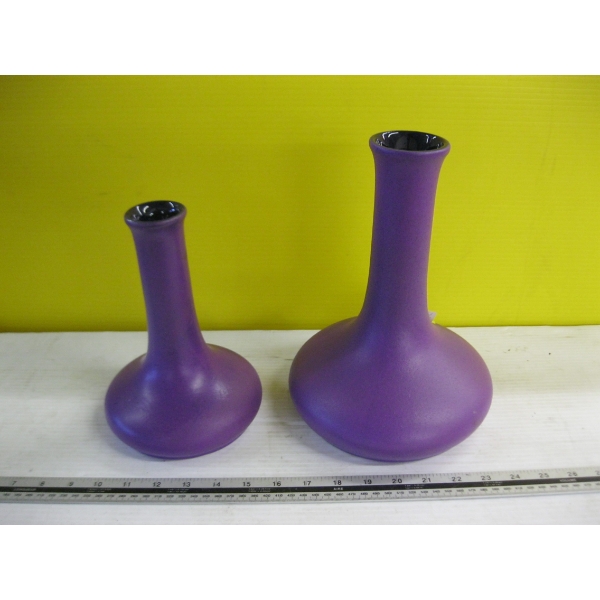 2 WEST GERMAN MCM VASES
