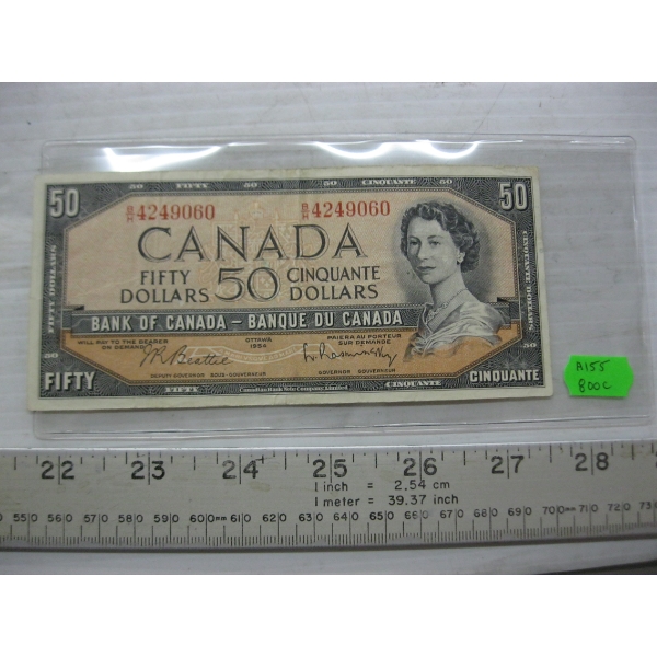 1954 CDN $50 BILL