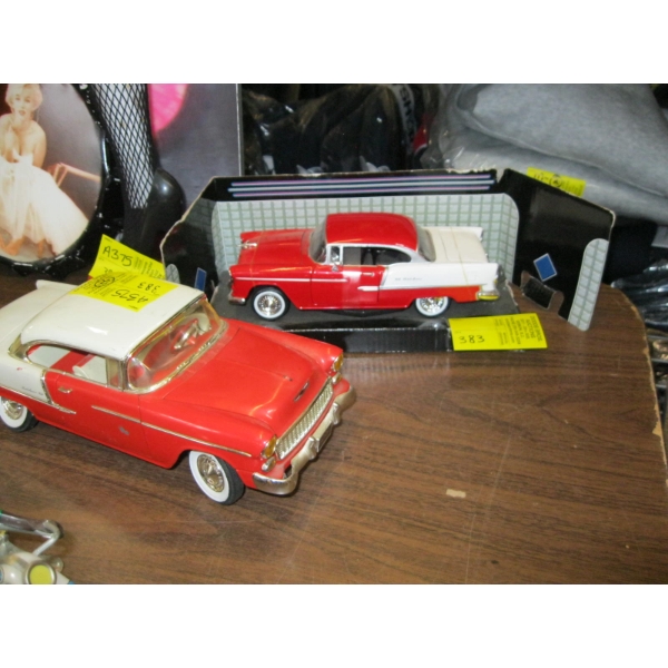 2 CHEVY BELAIR DIECASTS
