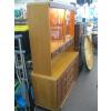 Image 2 : GLASS DOOR CHINA CABINET W/LOWER SIDEBOARD