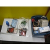 Image 3 : 2 BOXES MISC. MASKS, COFFEE PRESS, CUPS, ETC.