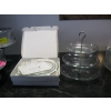 Image 1 : 3 TIER SERVING TRAY & 3 NEW GLASS TRAYS