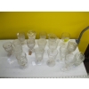 Image 2 : LG. LOT OF VINTAGE GLASSWARE & CREAMERS