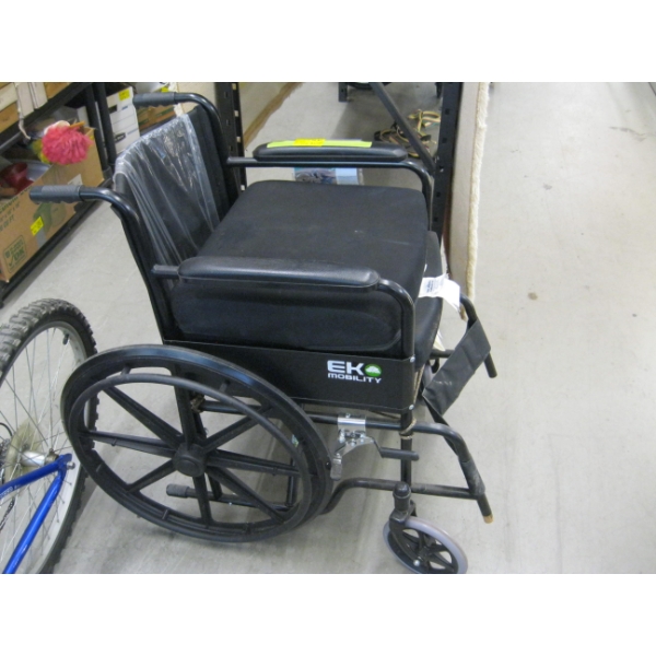 WHEELCHAIR - NO FOOT RESTS