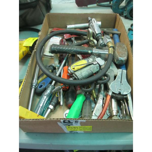 MISC. AIR TOOLS, VISE GRIPS, PRYBARS, ETC.