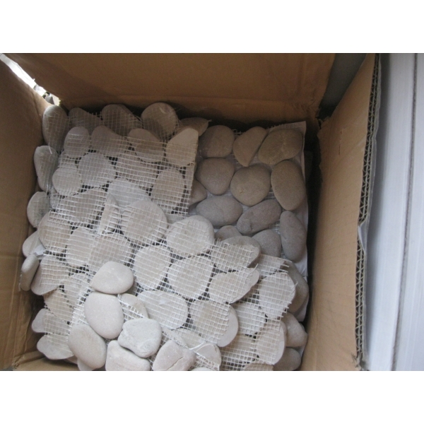 4 BOXES OF ROCK SHEET TILE
