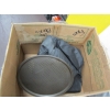 Image 4 : 2 BOXES OF MISC. UTENSILS, PROCTOR SILEX WAFFLE MAKER, ETC.