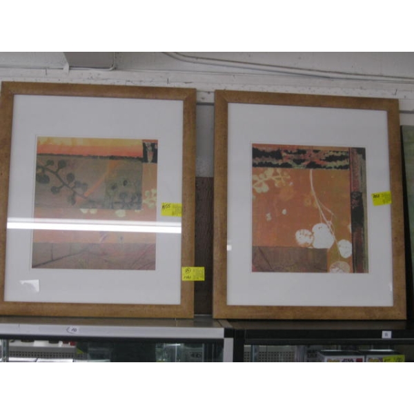PAIR OF FRAMED PICTURES