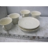 Image 3 : MISC. WEDGEWOOD TEACUPS/SAUCERS, SILVER CANDLEHOLDERS, ETC.