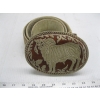 Image 1 : BELT W/LG. BUCKLE - PITEADO WORK, OLD MEXICAN
