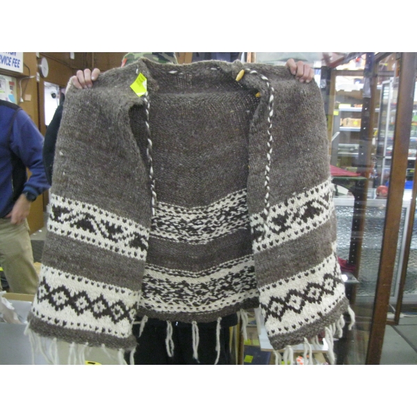 INDIAN KNIT PONCHO