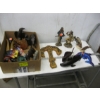 Image 1 : MISC. FIGURINES, WOODEN CARVINGS, ETC.