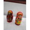 Image 1 : 2 WOODEN NESTING DOLL SETS