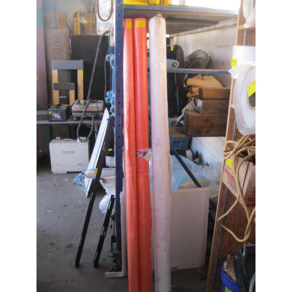 1 WHITE FULL ROLL & 2 ORANGE PART ROLLS WRAPPING