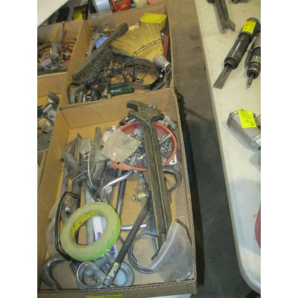2 BOXES OF MISC. - ASST'D TOOLS & ACCESS.