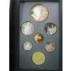 Image 1 : 1995 CDN COIN SET - $1 COIN IS 92.5% SILVER