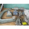 Image 13 : WEDGE CLAMP FRAME STRAIGHTENING SYSTEM W/ASST. TOOLS, CHAINS, ETC.